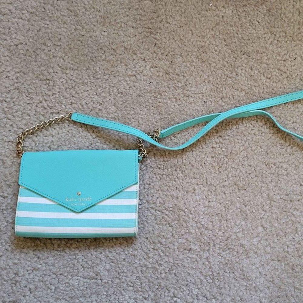 Kate Spade striped crossbody